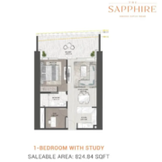 1 bedroom Apartment at the sapphire 2