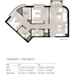 2 Bedsroom Apartment in The Baltimore Town Square 3