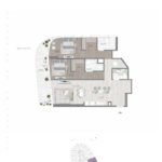 2 Bedroom at Damac Altitude de Grisogono 4