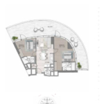 2 Bedroom at Damac Altitude de Grisogono 7