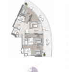 3 Bedroom at Damac Altitude de Grisogono 2