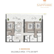 3 bedroom Apartment at the sapphire