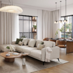 Living area in Hillcrest at Town Square