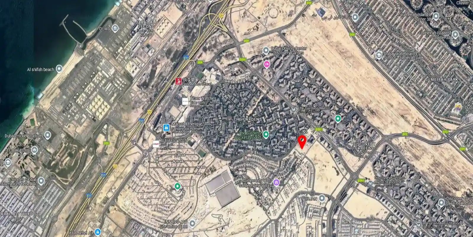 Sparklz at Al Furjan Master Plan