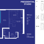 Studio Apartment Oceanz at Dubai Maritime City 2