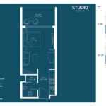 Studio Apartment in Danube Oasiz 2 3
