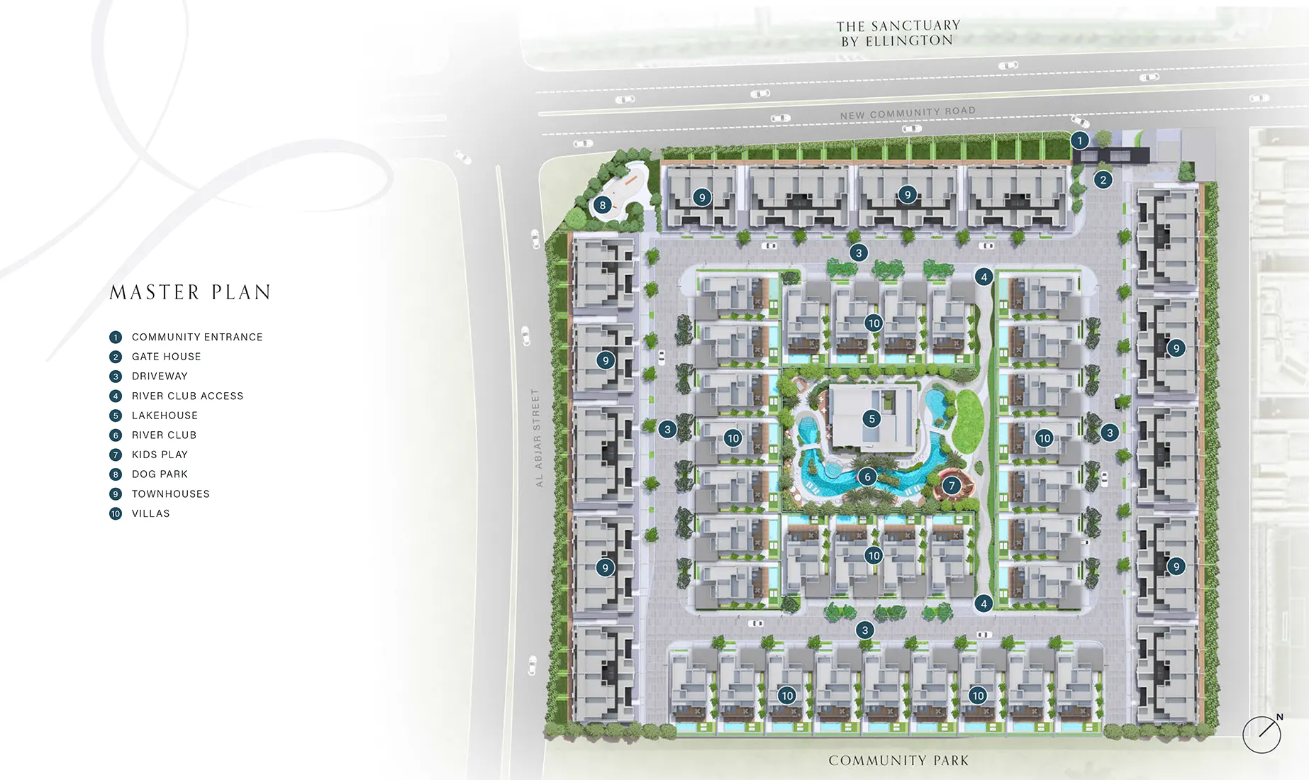 The Watercrest at MBR City Master Plan