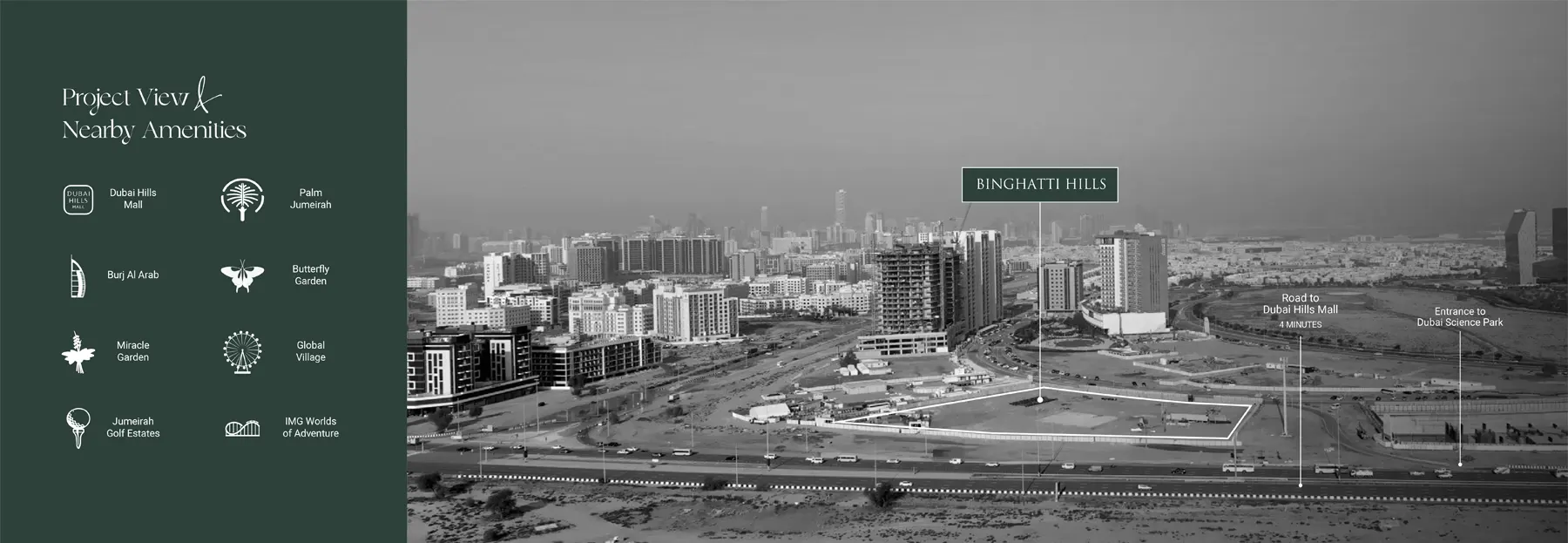 Binghatti Hills Master Plan