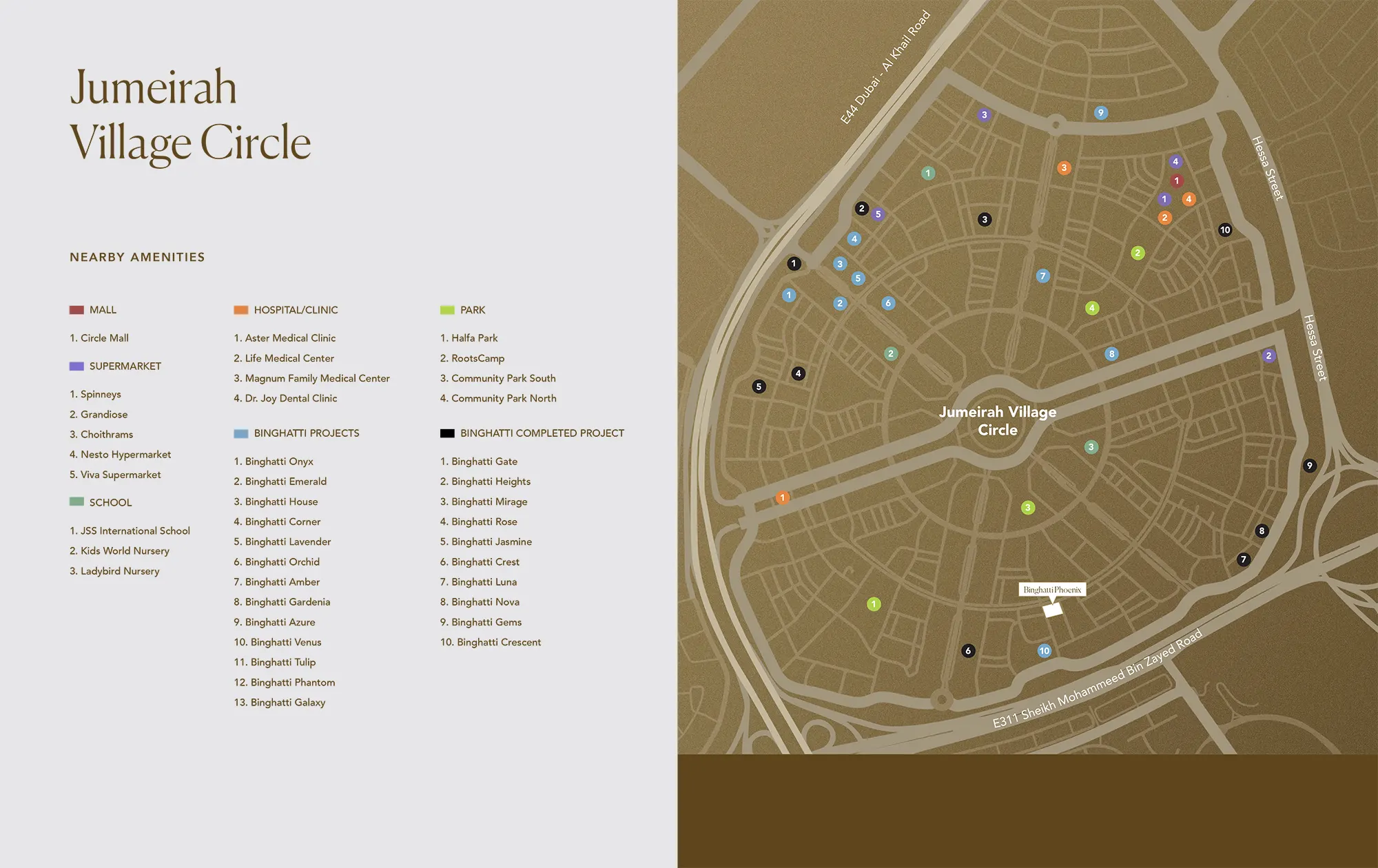 Binghatti Phoenix Master Plan