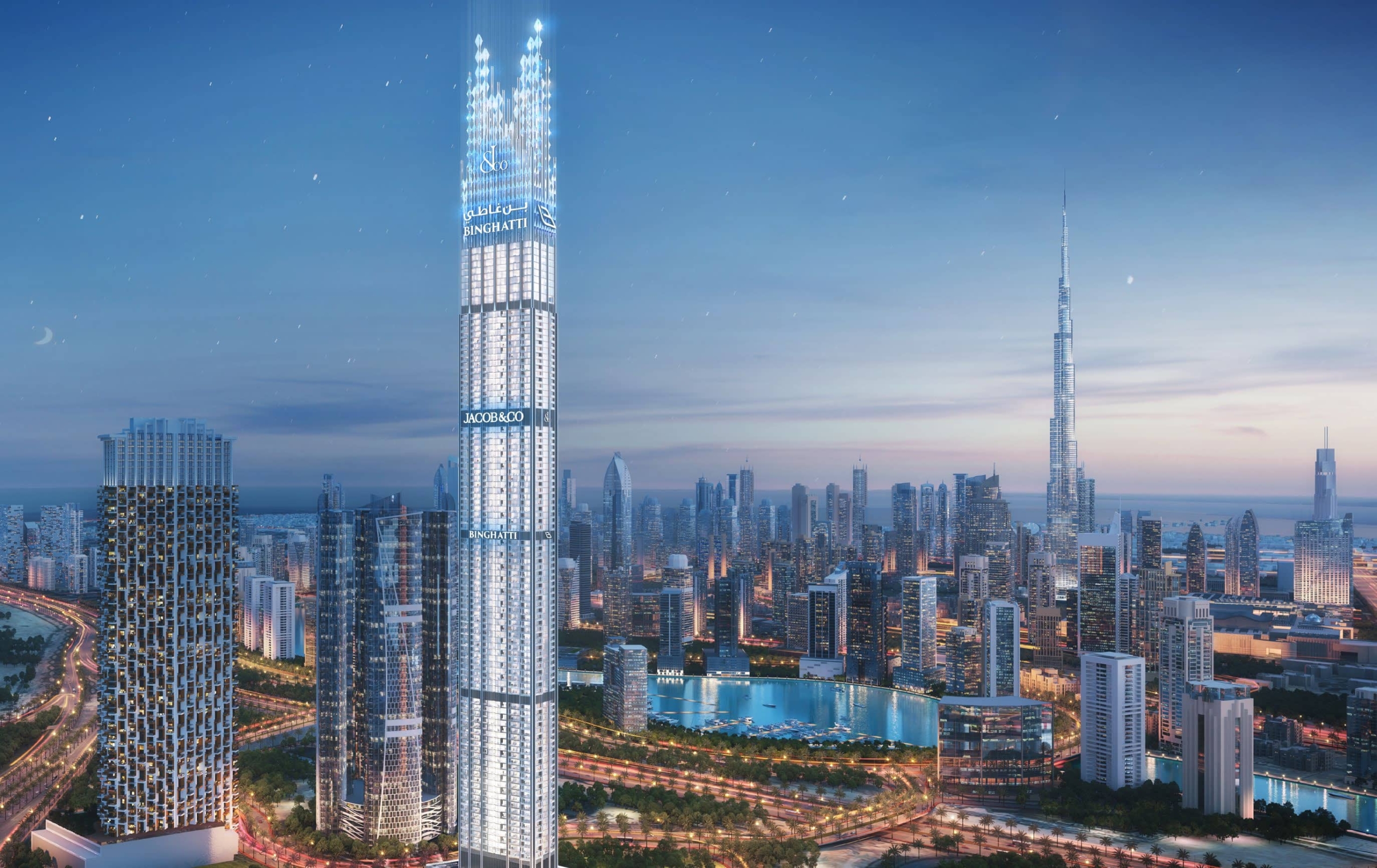 Burj Binghatti at Business Bay, Dubai - Binghatti Developers