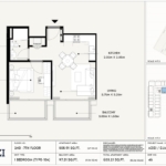 1 Bedroom Apartment at Azizi Wares 2