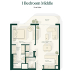 1 Bedroom Apartment at Gardenia Bay at Yas island 2