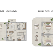 1 Bedroom Duplex apartments at Aldar Verdes by Haven