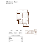 1 Bedroom apartment at Binghatti Hillviews 6