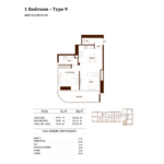 1 Bedroom apartment at Binghatti Hillviews 9