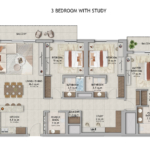 1 Bedroom apartments at Aldar Verdes by Haven 2