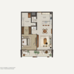 1 bedroom Apartment at Aldar Nobu Residences