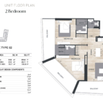 2 Bedroom Apartment at Binghatti Ghost 2