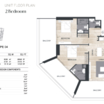 2 Bedroom Apartment at Binghatti Ghost 4