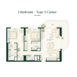 2 Bedroom Apartment at Gardenia Bay at Yas island