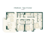 3 Bedroom Apartment at Gardenia Bay at Yas island