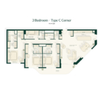3 Bedroom Apartment at Gardenia Bay at Yas island 3