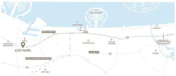 AZIZI WARES location