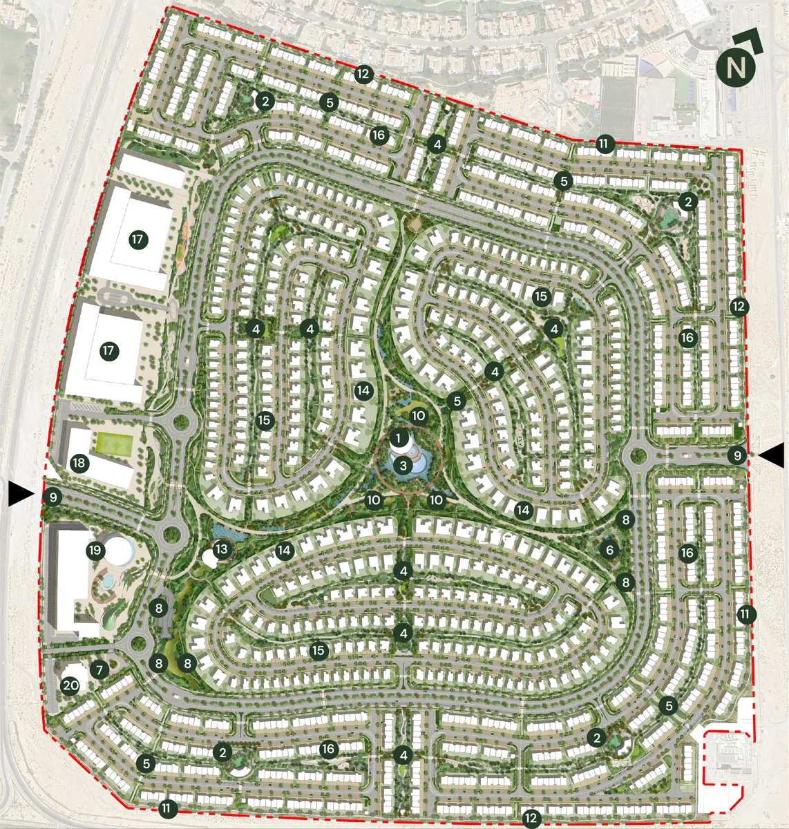 Haven Villas and Townhouses Master Plan