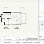 Studio Apartment at Azizi Wares