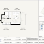 Studio Apartment at Azizi Wares