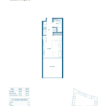 Studio Apartment at Binghatti Aurora