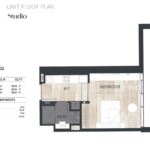 Studio Apartment at Binghatti Ghost 2