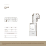 Studio Apartment at Binghatti Skyhall 10