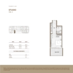 Studio Apartment at Binghatti Skyhall 12