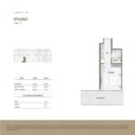 Studio Apartment at Binghatti Skyhall 3