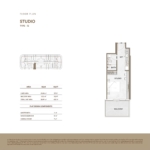 Studio Apartment at Binghatti Skyhall 4