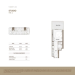 Studio Apartment at Binghatti Skyhall 5
