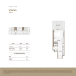 Studio Apartment at Binghatti Skyhall 6