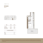 Studio Apartment at Binghatti Skyhall 8