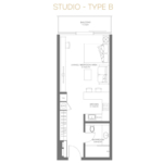 Studio Apartment at Louvre Abu Dhabi Residences 2