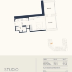 Studio apartment at Binghatti Elite 12