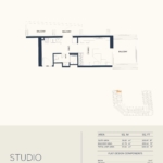 Studio apartment at Binghatti Elite 6