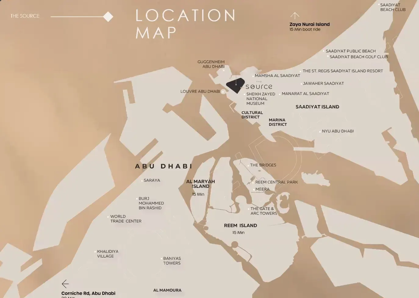 The Source by Aldar Properties Location