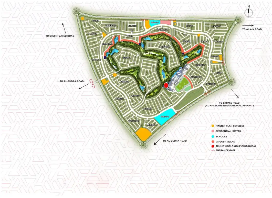 Zyra Villa Damac Hills 2 Location