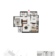 1 Bedroom Apartment in South Garden Building E 11