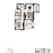 1 Bedroom Apartment in South Garden Building E 9