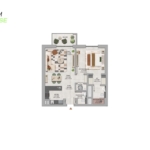 1 Bedroom apartment in Azul Tower Rise by Athlon by Aldar