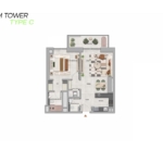 1 Bedroom apartment in Azul Tower Rise by Athlon by Aldar 4