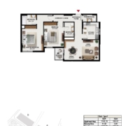 2 Bedroom Apartment in South Garden Building E 2