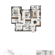 2 Bedroom Apartment in South Garden Building E 8